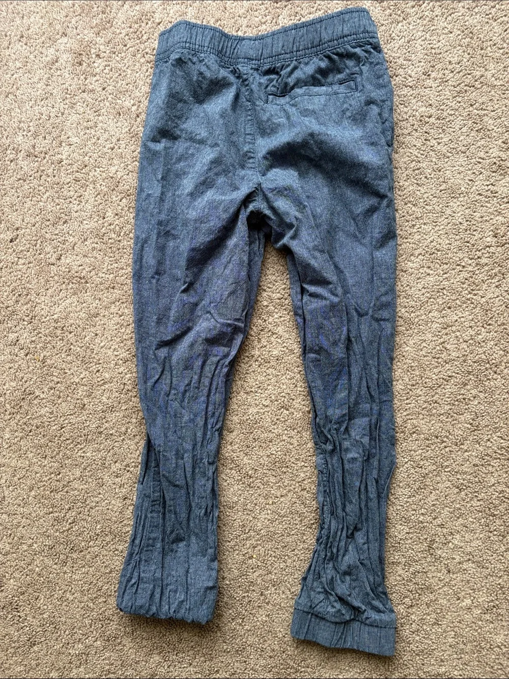 Old Navy Kids Blue Heathered Jogger Pants